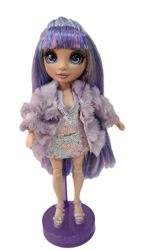 عروسک رینبو های mga مدل violet willow